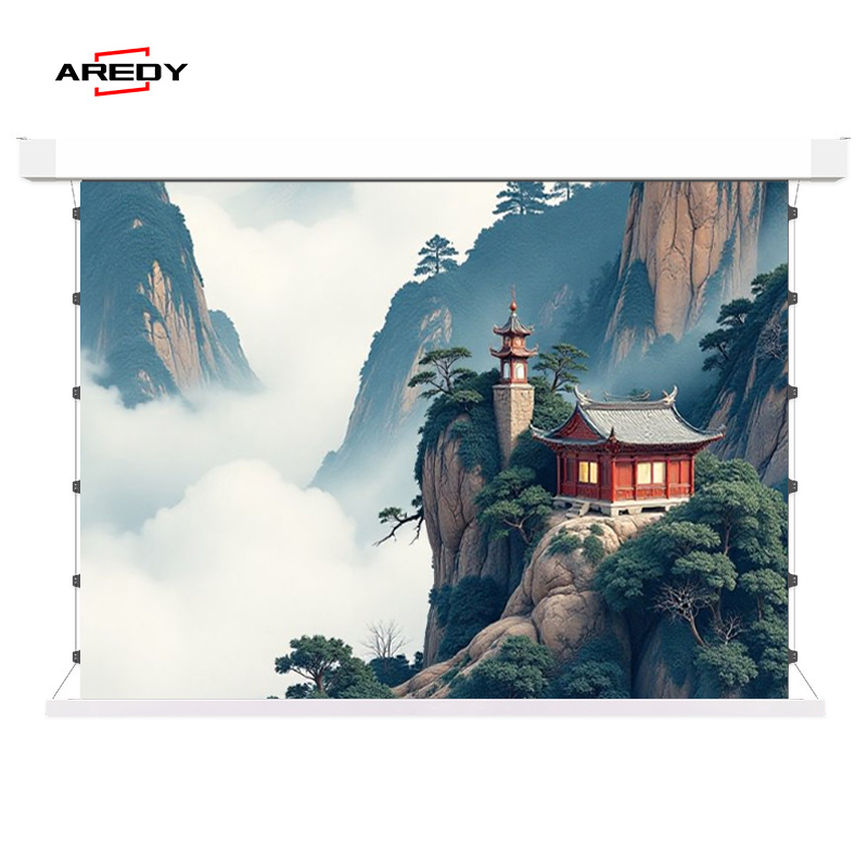 小白盒智能电动幕 — AREDY 光子白/光子灰双色可选
