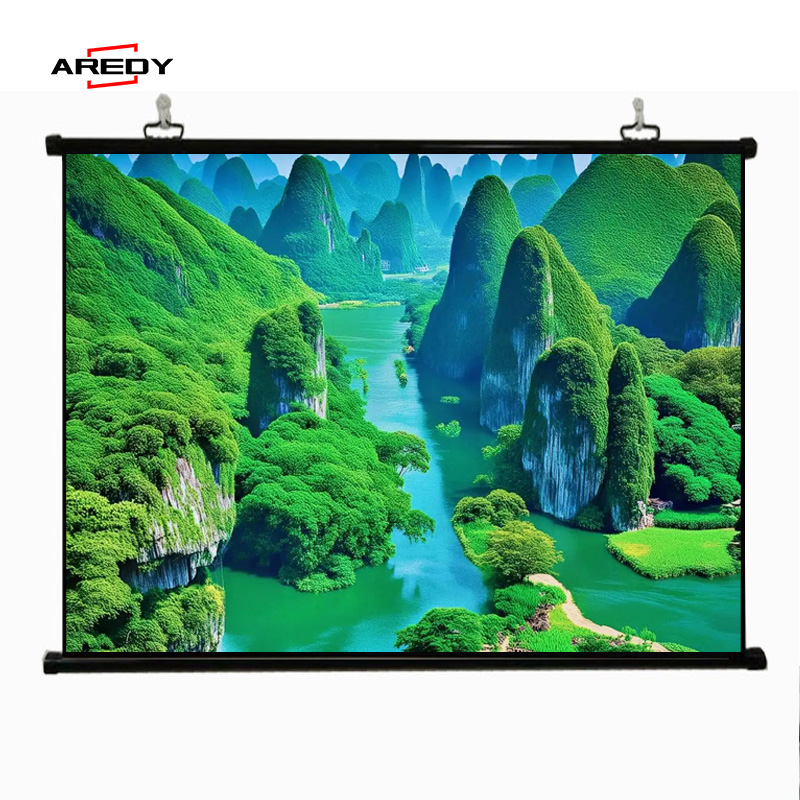 简易壁挂投影幕 — AREDY 经济入门免吊装